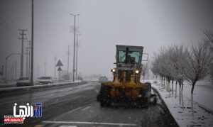 آماده‌باش کامل نیروها و ماشین آلات خدمات شهری برای مدیریت بارش‌ها