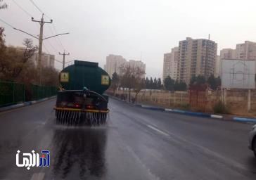 اجرای ۴ میلیون لیتر محلول پاشی طی ۳ مرحله بارش برف امسال در سطح تمامی محلات اصلی و فرعی منطقه یک