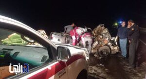 یک فوتی و ۱۳ مصدوم در تصادف محور سرچم _اردبیل