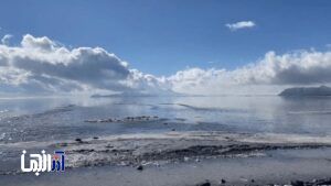 افزایش ۵۳ سانتی‌متری تراز آب دریاچه ارومیه طی سه ماه اخیر