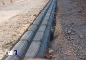 عملیات جدول کشی کوی های صنعتی مایان اجرا می شود