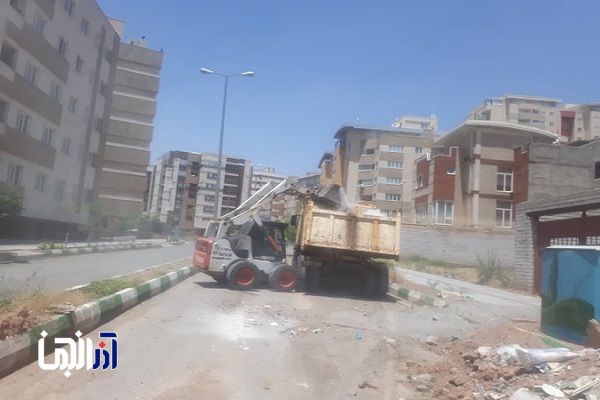 نخاله ساختمانی باعث مشکلات زیست محیطی می شود