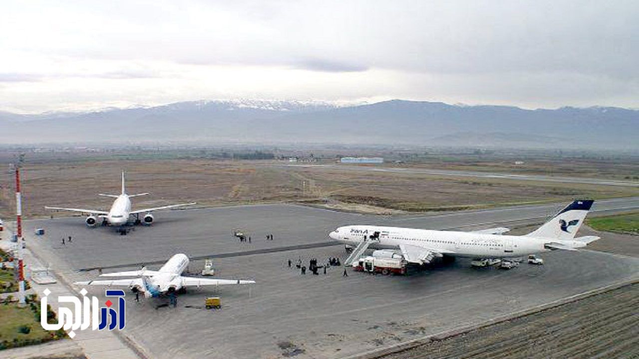 برقراری پرواز در مسیر گرگان و تبریز از فرودگاه گرگان