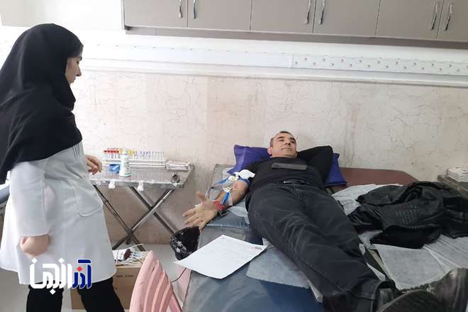 مشارکت کارکنان مجتمع مس سونگون در طرح اهدای خون/ اخذ ۶۸ کیسه خون از داوطلبان