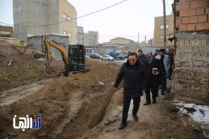بازدید شهردار منطقه ۷ تبریز از روند اجرای پروژه مسیرگشایی خیابان شهید سعیدی
