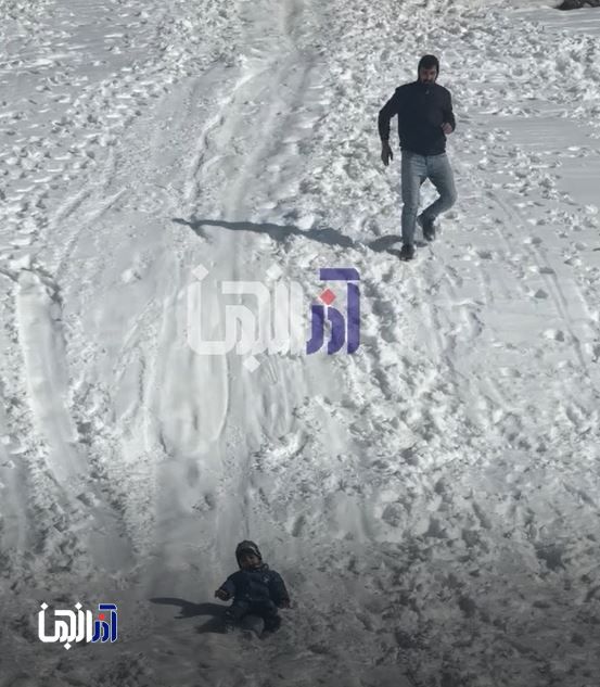 حال خوب پیست اسکی سهند
