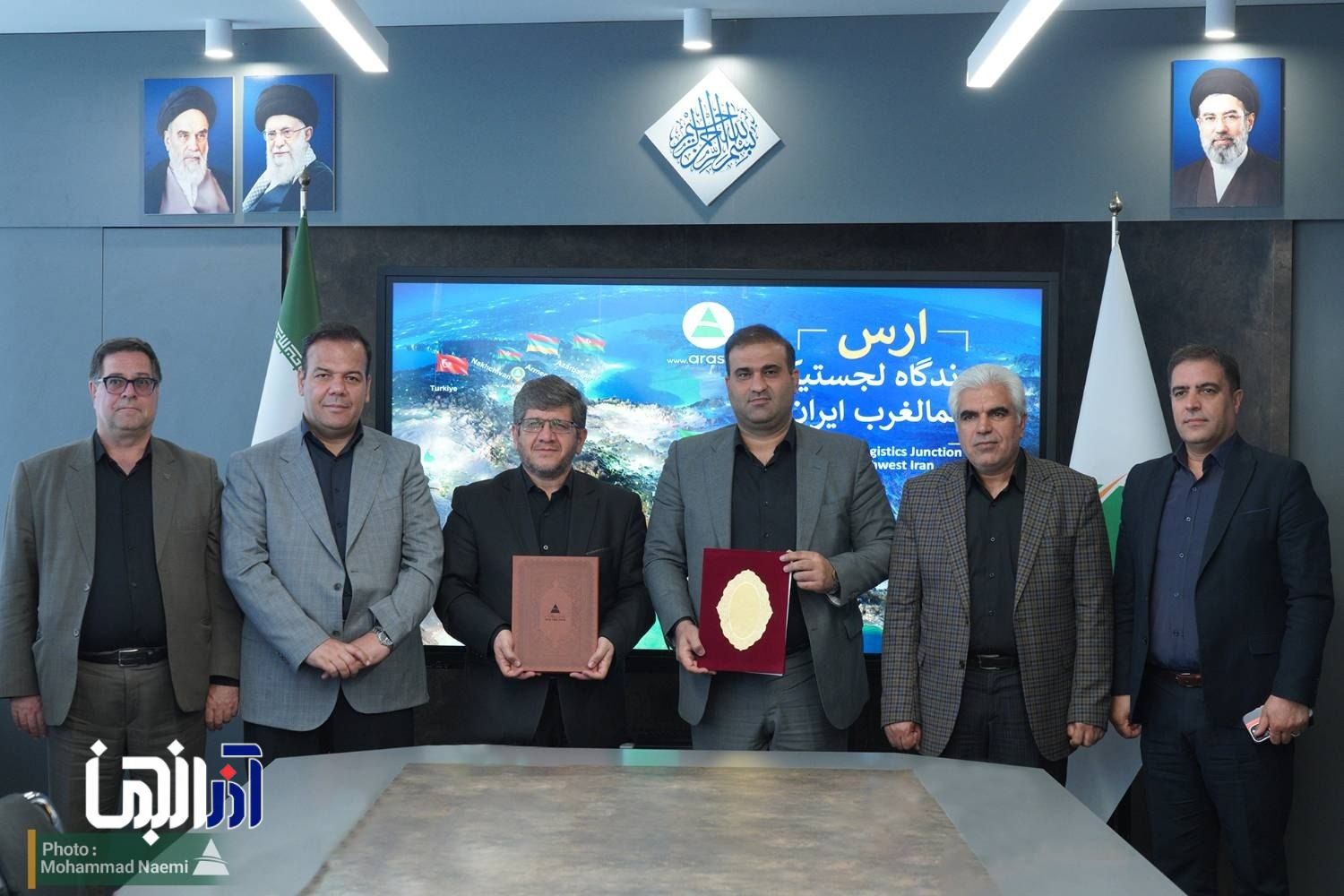منطقه آزاد ارس و راه آهن کشور برای تبدیل جلفا به هاب ترانزیتی و لجستیکی تفاهم کردند