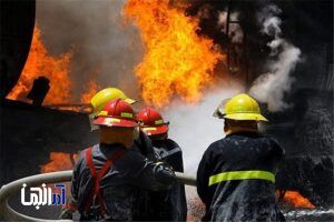 آتش سوزی در بازار کفاشان تبریز