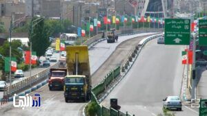 بهسازی پل روگذر شهید پیشقدم با استفاده از 850 تن آسفالت