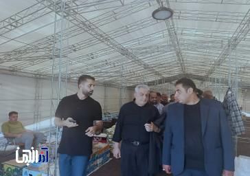بازدید سرزده مدیر عامل سازمان ساماندهی مشاغل شهرداری تبریز از بازارچه دستفروشان رضوانشهر