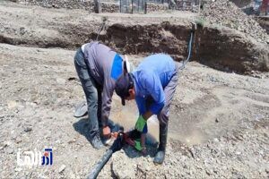 رفع خسارت‌های وارده به شبکه و خطوط انتقال آب روستاهای مجتمع چولقشلاقی