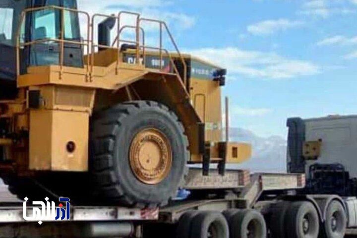 کشف بولدوزر ۸۰ میلیاردی قاچاق در بناب