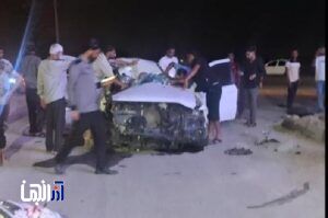 واژگونی خودرو در محور سردشت _ پیرانشهر ۳ مصدوم و یک فوتی برجای گذاشت