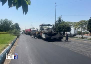 توزیع بیش از 3 هزار و 72 تن آسفالت طی هفته گذشته در معابر غرب و شمالغرب تبریز
