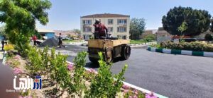 شروع عملیات اجرایی آسفالت و محوطه سازی ساختمان مرکزی سازمان