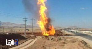 انفجار لوله گاز در محدوده وادی رحمت تبریز