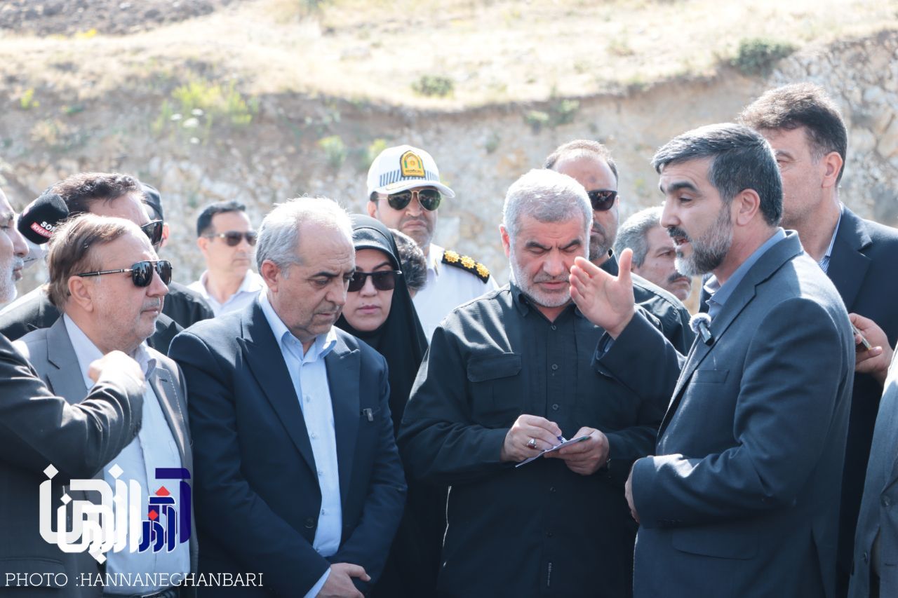 استاندار و نمایندگان پای کار بهسازی آزادراه تبریز_زنجان