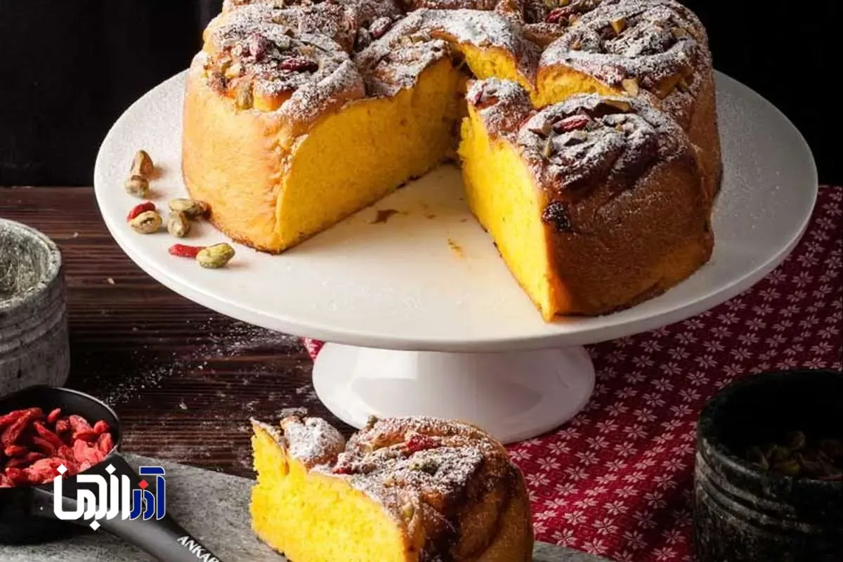 طرز تهیه کیک ایرانی با عطر بهارنارنج