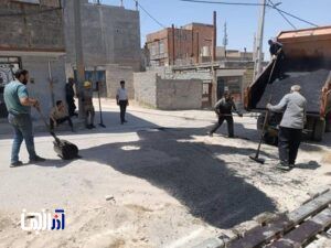 پیگیری مطالبات مردمی در راستای بهسازی معابر مسیر اصلی خلجان