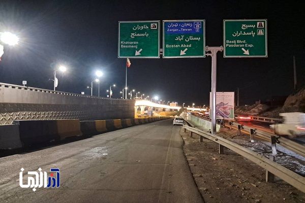 مسیر اهر به خاوران و باسمنج احداث و زیر بار ترافیکی رفت