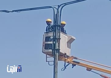 اجرای پروژه روشنایی معابر در محدوده پل شهدای قره‌داغ تبریز