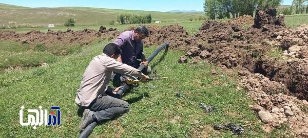 آبرسانی پایدار به 2 روستای نجی‌کندی و کردلر کلیبر با تکمیل عملیات اجرایی