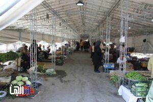 استقبال شهروندان از بازارچه ساماندهی دستفروشان در خیابان رضوانشهر