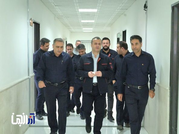 تقدیر مدیر مجتمع مس سونگون از تلاش کارکنان و تأکید بر رفع موانع تولید
