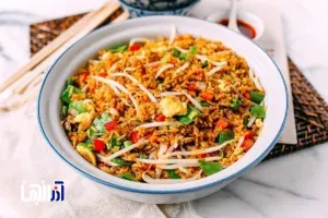 طرز تهیه پلو مخلوط خوشمزه و رنگیرنگی!